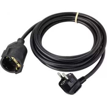 SYGONIX SY-4872632 hosszabbítókábel 16 A fekete 3,00 m