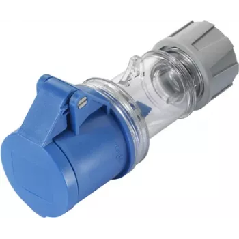 Sygonix SY-5871536 CEE csatlakozó 16 A 3 pólusú 230 V/AC IP44 átlátszó