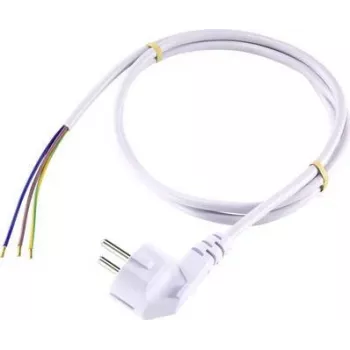 Sygonix SY-5043486 tápcsatlakozó kábel CEE 7/7 - IEC C13 fehér 1,5 m