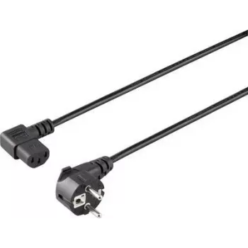Sygonix SY-5042718 csatlakozókábel CEE 7/7 – IEC C13, 1,5 m, fekete