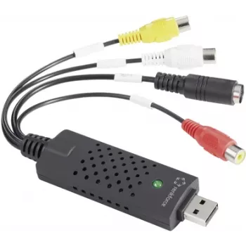 Renkforce RF-VC-120 videórögzítő videószerkesztő szoftverrel, Plug and Play (RF-5044660)