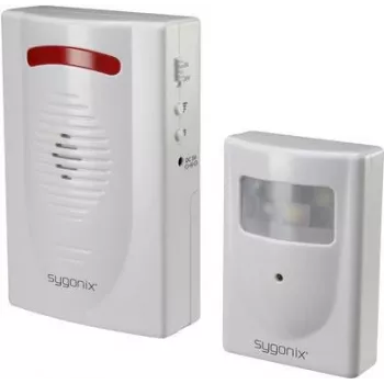 Sygonix SY-5045276 PIR mozgásérzékelő 120 dB riasztással és LED-del