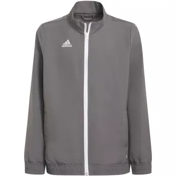 adidas Entrada 22 bemutató dzseki szürke négy ifjúsági 140 H57539