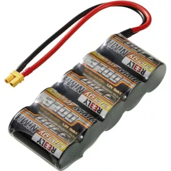 Reely NiMH akkumulátor-csomag 6 V 3700 mAh 5x Sub-C Side-by-Side XT30 (RE-7853241)
