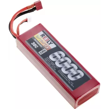 Reely LiPo akkumulátor-pack 7,4 V 6000 mAh 2S 30C Hardcase T-Plug RE-7855155