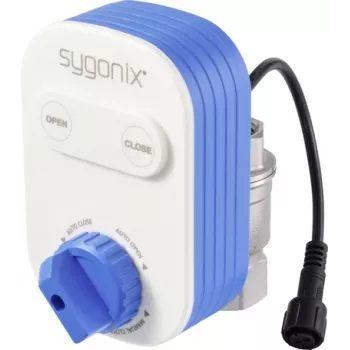 Sygonix SY-6879936 rádiós golyóscsap-hajtás 10 bar max DN15 szelepekhez