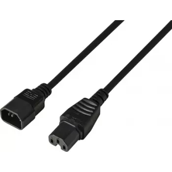 Sygonix SY-7154356 tápkábel CEE 7/7-ről IEC C13-ra 1,8 m fekete