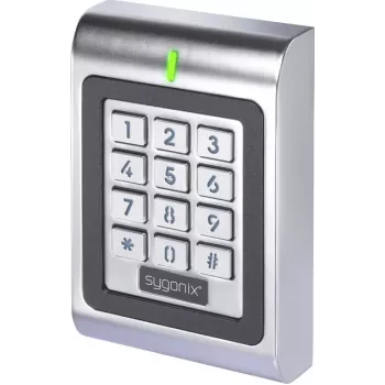Sygonix kódos billentyűzet SY-6879940 RFID 12/18V DC IP66 fali szereléshez fekete (SY-6879940)