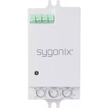 Sygonix SY-6879924 mennyezeti/fali PIR jelenlétérzékelő, 180°/360°, relé, fehér
