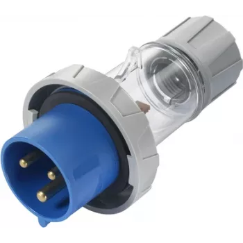Sygonix SY-5873150 CEE lakókocsi dugó 32 A 3 pólusú 230 V/AC IP67 átlátszó