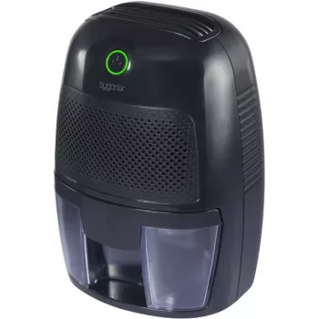 Sygonix SY-4749404 Peltier-levegőpárátlanító 250 ml/nap, 20 m²-ig terjedő helyiségekhez, 500 ml tartály, fekete