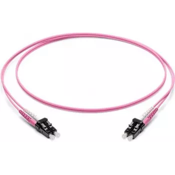 Corning LC-LC duplex OM4 multimód optikai patch kábel, 10 m, lila F050502Q2Z20010M-VI