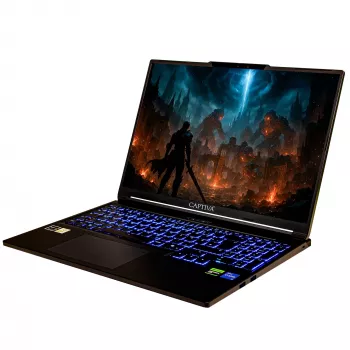 Captiva Entry Gaming I10-0934GE 16 inch játék laptop - Intel Core i7-14650HX, RTX 5060 8GB, 64GB DDR5, 2TB SSD, operációs rendszer nélkül