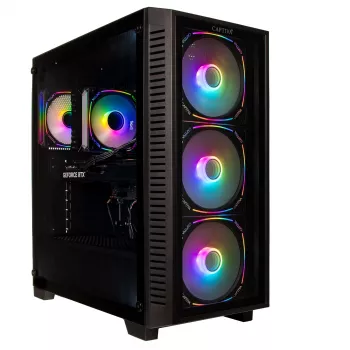 Captiva PC Entry Gaming R10-3599 (Ryzen 5 7500X3D/RTX5060 Ti 16GB GDDR7/SSD 1TB/16GB/WLAN/operációs rendszer nélkül)