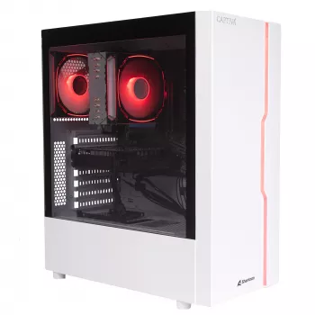 Captiva Business/Office R10-3814 asztali PC - AMD Ryzen 5 3400G, 32GB DDR4, 1TB SSD, Wi-Fi, operációs rendszer nélkül