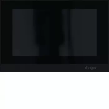Hager RTQ601X videós beltéri egység IP kihangosító funkcióval 2 vezetékes 7 inch érintőképernyő fehér