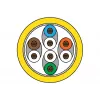 METZ BTR NETCOM Cat6a S/FTP patchkábel, 15 m, sárga 130845A577-E