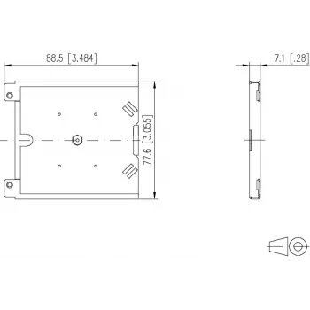 METZ BTR 130861-MSK-E üvegszál-splice kazetta bővítőkészlet moduláris AP-házhoz