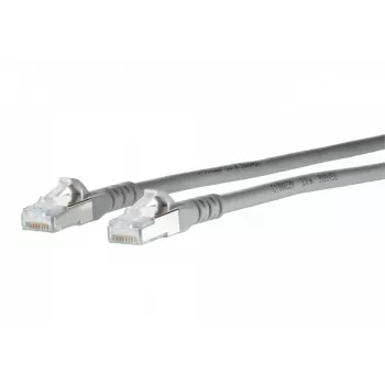 METZ CONNECT 130845C533-E Cat6a S/FTP patch kábel, 35 m, szürke