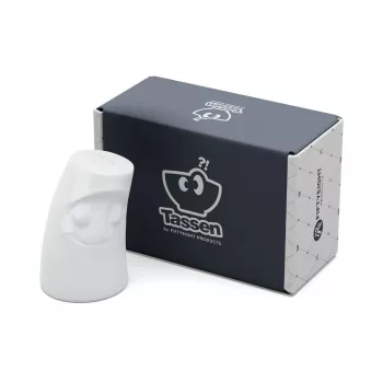 FIFTYEIGHT PRODUCTS fűszertartó sószóró aranyos arc fehér