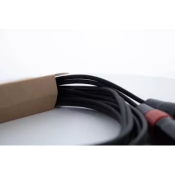 Cordial EU 1.5 MC XLR RCA audiokábel 1,5 m fekete 14848