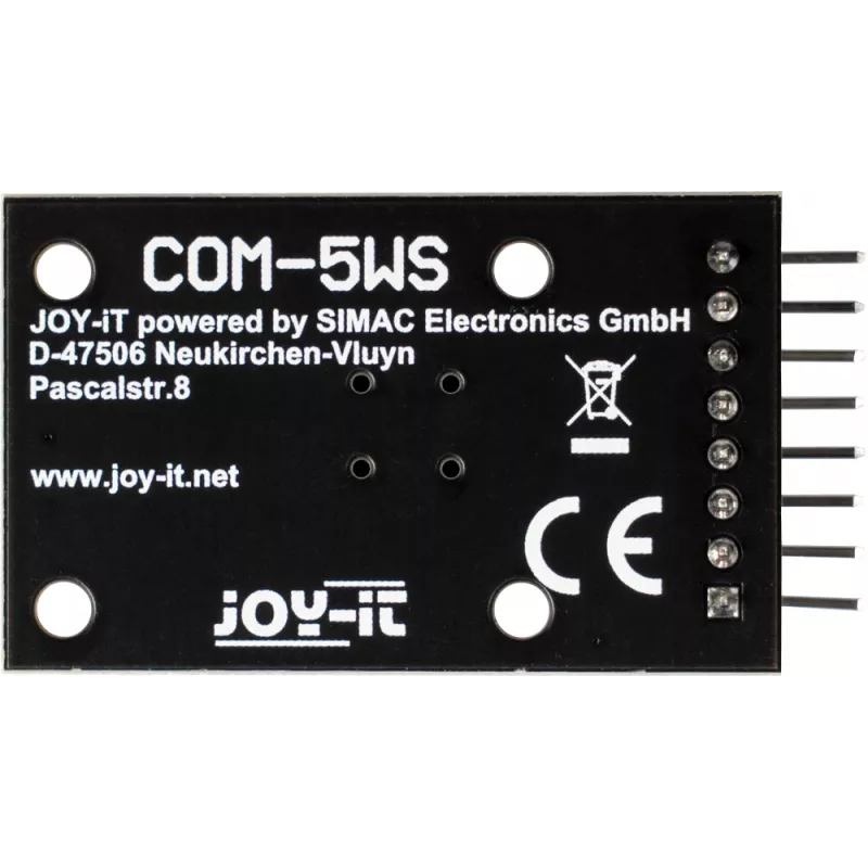 JOY-IT COM-5WS analóg joystick modul nyomógombbal