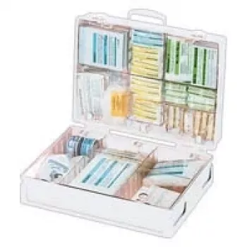 SÖHNGEN elsősegélydoboz MT-CD 13169 DIN 13169 ipari elsősegélydoboz, narancssárga ABS, falra szerelhető, 2 rekesz, billenőzárak, por- és fröccsenésálló, fali tartóval, >50 munkavállalóhoz 3001156