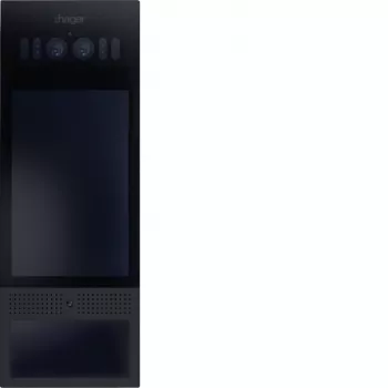 Hager RTQ540X kültéri videó érintőképernyő IP RFID PIN kaputelefon