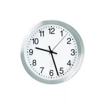 PEWETA rádióvezérlésű alumínium falióra 20cm ezüst 51.017.215