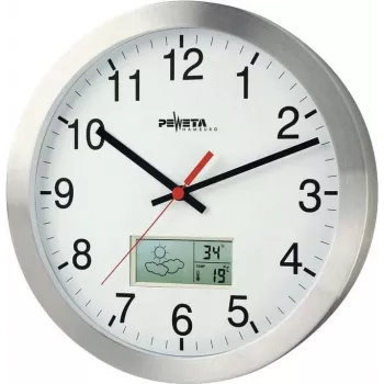 PEWETA rádióvezérlésű falióra 51.161.315, fehér számlap, 300 mm, DCF77