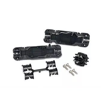 HellermannTyton 435-01652 push-in vezetékcsatlakozó, 3 pólusú, fekete, 0,5-2,5mm², 450V, 24A, szerszám nélkül, EN 60998