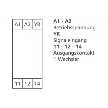 METZ CONNECT 1 csatornás interfész modul manuális kezelőszint nélkül KRS-E06 (110655)