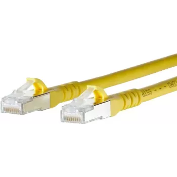 METZ CONNECT Cat.6A S/FTP patch kábel, RJ45 - RJ45, 0,75m, szürke, 10GBase-T 130845B077-E