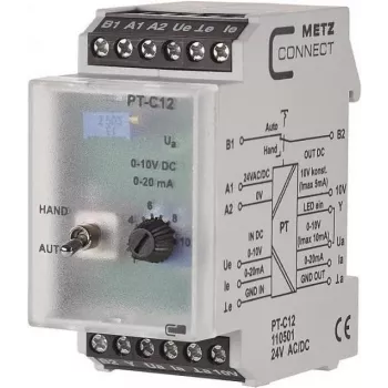 METZ CONNECT PT C12 potenciálleválasztó 24VAC/DC (110501)