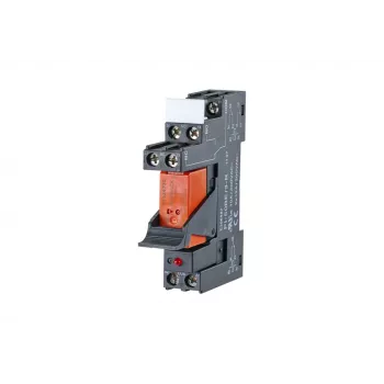 METZ CONNECT 11051005 Cat.6A árnyékolt RJ45 Keystone-modul, szerszám nélküli, fekete/narancs
