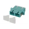METZ BTR 150900BA-I OpDAT SC-D MM OM3 foszforbronz aqua duplex csatlakozó