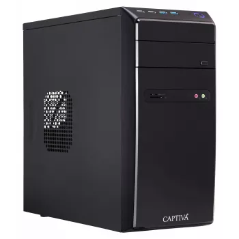 Captiva Business/Office R10-3528 asztali PC – AMD Ryzen 5 3400G, 8GB, 250GB SSD, Wi-Fi, operációs rendszer nélkül