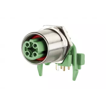 METZ MMT471A115 PCB-aljzat, 4 pólusú, 3,5 mm osztás, zöld