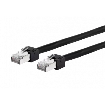 METZ CONNECT 13084V1500-E Cat6 S/FTP hálózati kábel, RJ45, 1,5 m, fekete