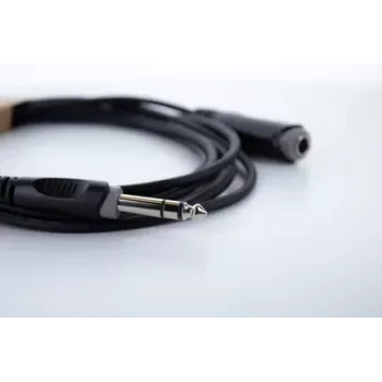 Cordial 14825 6,3mm TRS jack hosszabbítókábel 5m fekete