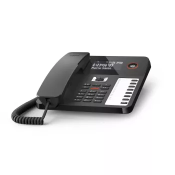 Gigaset DESK 800A fekete vezetékes asztali telefon üzenetrögzítővel