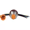 JOY-IT Button22NA-01 vészleállító nyomógomb, mechanikus reteszelés, piros/zöld, Ø22 mm, IP67, IK10
