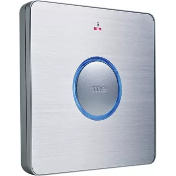 M-E MODERN-ELECTRONICS ME BELL 230RX-AS Wireless Doorbell Receiver, Silver 41047