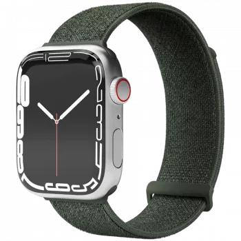 VONMÄHLEN Fitness Loop 2 szíj Apple Watch 44mm, 45mm, 49mm-hez – olív