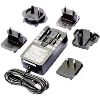 Dehner SYS 1541-2412-W2E 12V 2A fixfeszültségű dugaszoló tápegység, 24W, 5,5x2,1mm DC-dugó, Level VI
