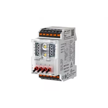 METZ BMT-F-DO4 BACnet MS/TP terepi eszköz 4 relékimenettel, 4 univerzális bemenettel, 2 analóg kimenettel, RS485, DIN-sínre szerelhető, 24V AC/DC 110886132170