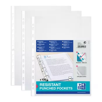 ELBA Standard dokumentumtasak DIN A4, PP, 0,09 mm, bordázott, felül nyitott, Euro-perforáció, dokumentumbiztos, tükröződésmentes (71460)
