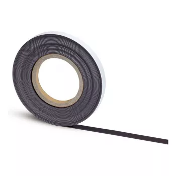 MAUL Self-Adhesive Magnetic Tape 35 mm x 10 m, 1 mm Thick, Dark Brown, Cuttable 6156109