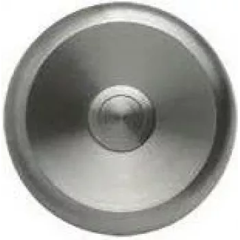 Grothe ETA S 100 kerek nemesacél ajtócsengőgomb, 80 mm, süllyesztett, NO érintkező 55540