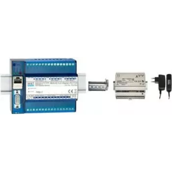 W&T Web-IO 4.0 Digital, 12x bemenet, 12x kimenet – Ethernet TCP/IP kapcsolójel-vezérlő és -felügyelő modul 57730